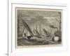 The Channel Fleet Regatta at Vigo, the Sultan'S Pinnace Winning the Admiral's Cup-null-Framed Giclee Print