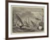 The Channel Fleet Regatta at Vigo, the Sultan'S Pinnace Winning the Admiral's Cup-null-Framed Giclee Print