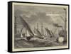 The Channel Fleet Regatta at Vigo, the Sultan'S Pinnace Winning the Admiral's Cup-null-Framed Stretched Canvas