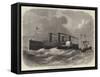 The Channel Railway Ferry, Proposed Steam-Boat to Convey the Trains-Edwin Weedon-Framed Stretched Canvas