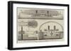 The Channel Railway Ferry, Sections of the Proposed Steam-Boat-null-Framed Giclee Print