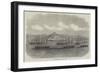 The Channel Squadron in Vigo Bay, Spain-null-Framed Giclee Print