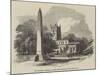 The Chantrey Memorial, Norton, Near Sheffield-null-Mounted Giclee Print