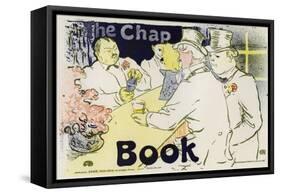 The Chap Book, 1896-Henri de Toulouse-Lautrec-Framed Stretched Canvas