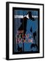 The Chap Book: "Blue Lady"""-Will H. Bradley-Framed Art Print