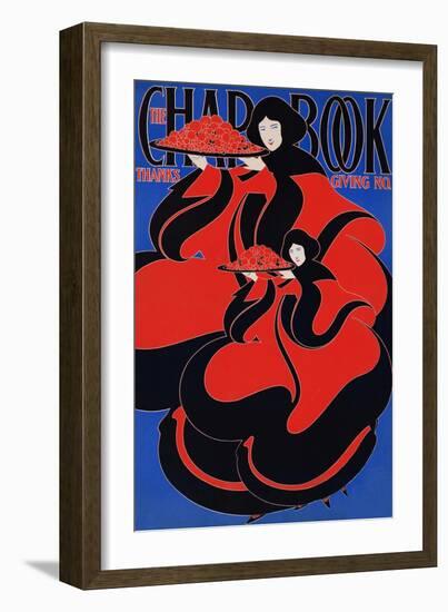 The Chap Book Thanksgiving No.-Will Bradley-Framed Art Print
