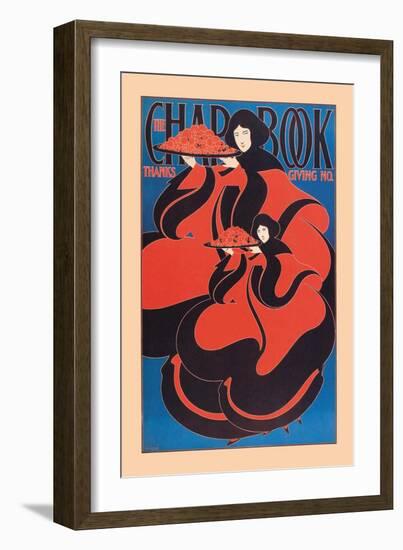 The Chap Book: Thanksgiving-Will H. Bradley-Framed Art Print