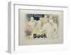 The chap book-Henri de Toulouse-Lautrec-Framed Collectable Print