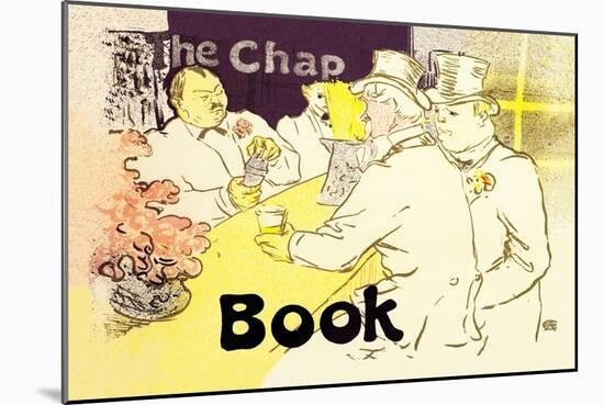 The Chap Book-Henri de Toulouse-Lautrec-Mounted Art Print