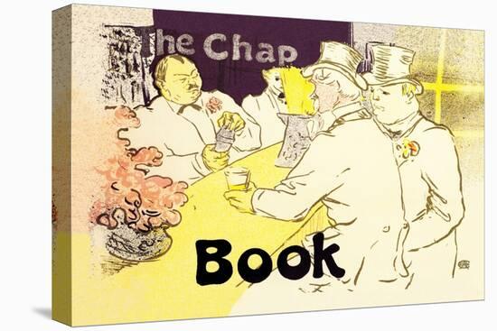 The Chap Book-Henri de Toulouse-Lautrec-Stretched Canvas