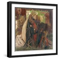 The Chapel before the Lists-Dante Gabriel Rossetti-Framed Giclee Print