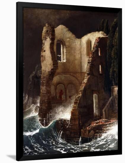 The Chapel; Die Kapelle, 1898-Arnold Bocklin-Framed Giclee Print