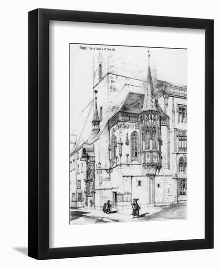 The Chapel in the Old Town Hall, Prague, Czech Republic, 19th Century-Richard Norman Shaw-Framed Giclee Print