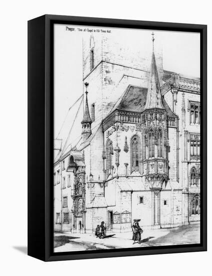 The Chapel in the Old Town Hall, Prague, Czech Republic, 19th Century-Richard Norman Shaw-Framed Stretched Canvas