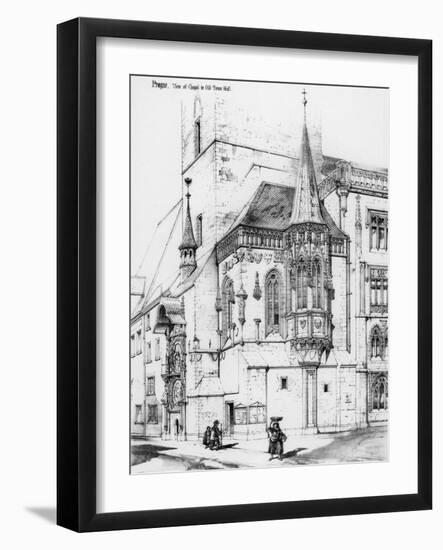 The Chapel in the Old Town Hall, Prague, Czech Republic, 19th Century-Richard Norman Shaw-Framed Giclee Print