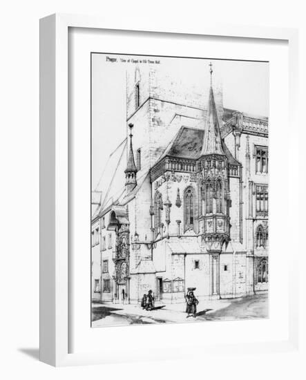 The Chapel in the Old Town Hall, Prague, Czech Republic, 19th Century-Richard Norman Shaw-Framed Giclee Print