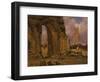 The Chapel of St Joseph of Arimathea, Glastonbury, from the South-East-Samuel Prout-Framed Giclee Print