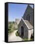 The Chapel of the 14th Century Farleigh Hungerford Castle, Somerset, England, UK, Europe-Ethel Davies-Framed Stretched Canvas