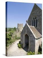 The Chapel of the 14th Century Farleigh Hungerford Castle, Somerset, England, UK, Europe-Ethel Davies-Stretched Canvas