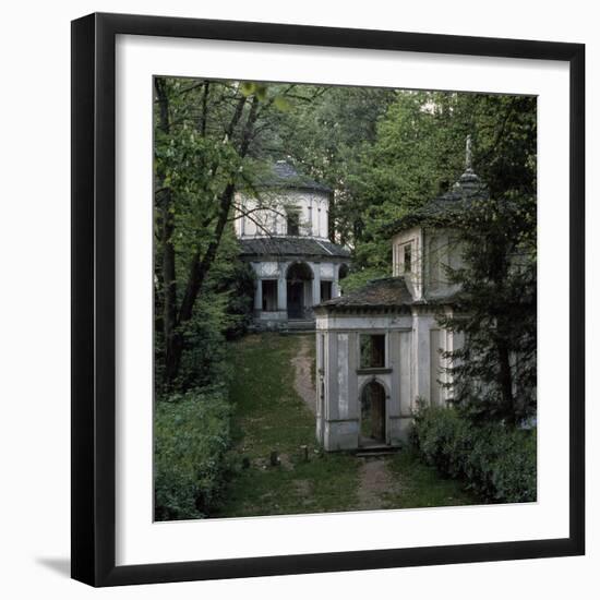 The Chapel of the Apparition of St Francis on a Chariot of Fire-null-Framed Giclee Print