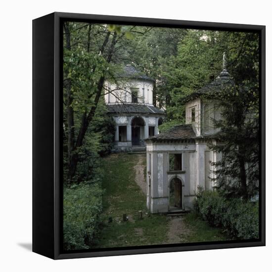 The Chapel of the Apparition of St Francis on a Chariot of Fire-null-Framed Stretched Canvas