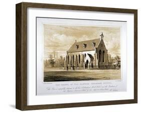 The Chapel of the Clapham Grammar School, London, C1850-W Sedgwick-Framed Giclee Print