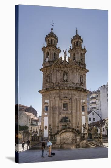 The Chapel of the Pilgrims on the Camino de Santiago in Pontevedra, Pontevedra, Galicia, Spain, Eur-Michael Snell-Stretched Canvas