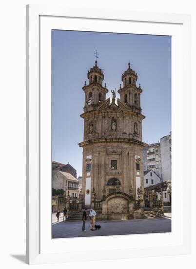 The Chapel of the Pilgrims on the Camino de Santiago in Pontevedra, Pontevedra, Galicia, Spain, Eur-Michael Snell-Framed Photographic Print