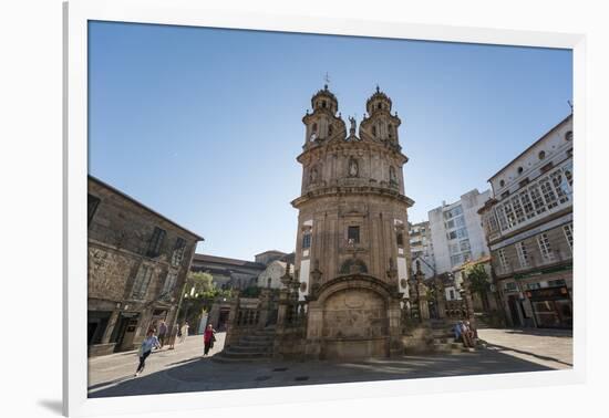 The Chapel of the Pilgrims on the Camino de Santiago in Pontevedra, Pontevedra, Galicia, Spain, Eur-Michael Snell-Framed Photographic Print