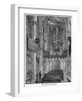 The Chapel Royal, Dublin, 19th Century-null-Framed Giclee Print
