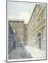 The Chapel Yard in Newgate Prison, Old Bailey, Newgate Prison, Old Bailey, City of London, 1840-Frederick Nash-Mounted Giclee Print