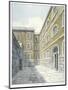 The Chapel Yard in Newgate Prison, Old Bailey, Newgate Prison, Old Bailey, City of London, 1840-Frederick Nash-Mounted Giclee Print