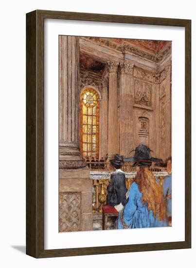 The Chapel-Edouard Vuillard-Framed Giclee Print