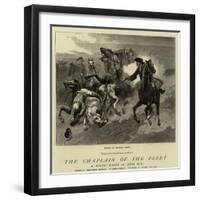 The Chaplain of the Fleet-Charles Green-Framed Giclee Print