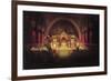 The Chapter Assembly of the Templars-Francois-Marius Granet-Framed Giclee Print