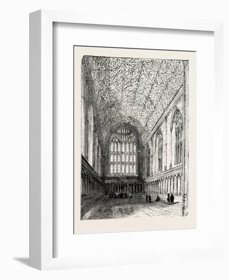 The Chapter House Canterbury Cathedral-null-Framed Giclee Print