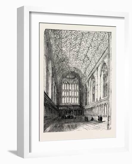 The Chapter House Canterbury Cathedral-null-Framed Giclee Print