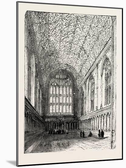 The Chapter House Canterbury Cathedral-null-Mounted Giclee Print
