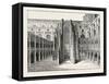 The Chapter House of Old St. Paul's from a View by Hollar London-null-Framed Stretched Canvas