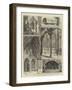 The Chapter House, Westminster Abbey-Henry William Brewer-Framed Giclee Print