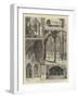 The Chapter House, Westminster Abbey-Henry William Brewer-Framed Giclee Print