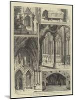 The Chapter House, Westminster Abbey-Henry William Brewer-Mounted Giclee Print