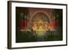 The Chapter of the Order of the Templars Held at Paris, 22nd April 1147, 1844-Francois-Marius Granet-Framed Giclee Print