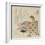 The Chapters of Sekiya, E-Awase and Matsukaze-Ryuryukyo Shinsai-Framed Giclee Print