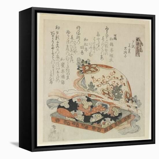 The Chapters of Yu_Gao, Wakamurasaki and Suetsumuhana-Ryuryukyo Shinsai-Framed Stretched Canvas