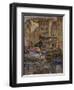The Charcoal Boat, Camogli, Italy (Oil on Canvas)-Terence Cuneo-Framed Giclee Print
