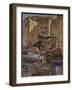 The Charcoal Boat, Camogli, Italy (Oil on Canvas)-Terence Cuneo-Framed Giclee Print