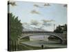 The Charenton Bridge-Henri Rousseau-Stretched Canvas