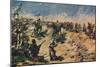 'The Charge of the 21st Lancers at Omdurman, 1898' (1906)-Unknown-Mounted Giclee Print