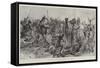 The Charge of the 21st Lancers at Omdurman, 2 September 1898-Richard Caton Woodville II-Framed Stretched Canvas
